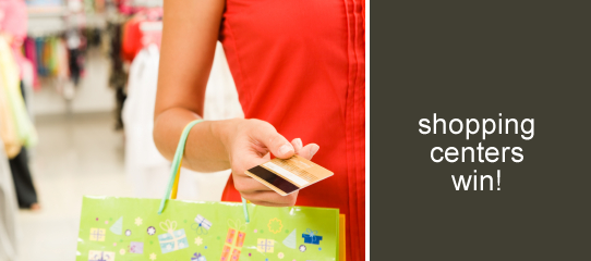 Shopping Centers win with points!